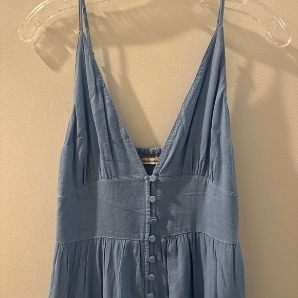Abercrombie & Fitch Linen Blend Maxi Dresss - Picture 2 of 7